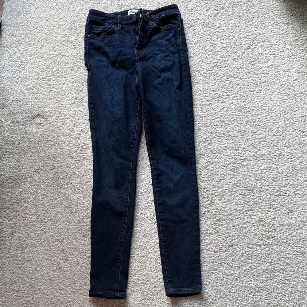 William Rast Dark Indigo Skinny Jeans